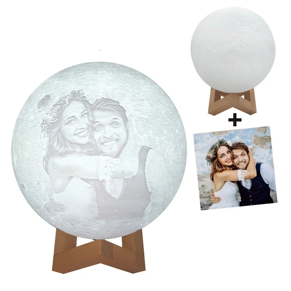 Customized Printing Moon Lamp
