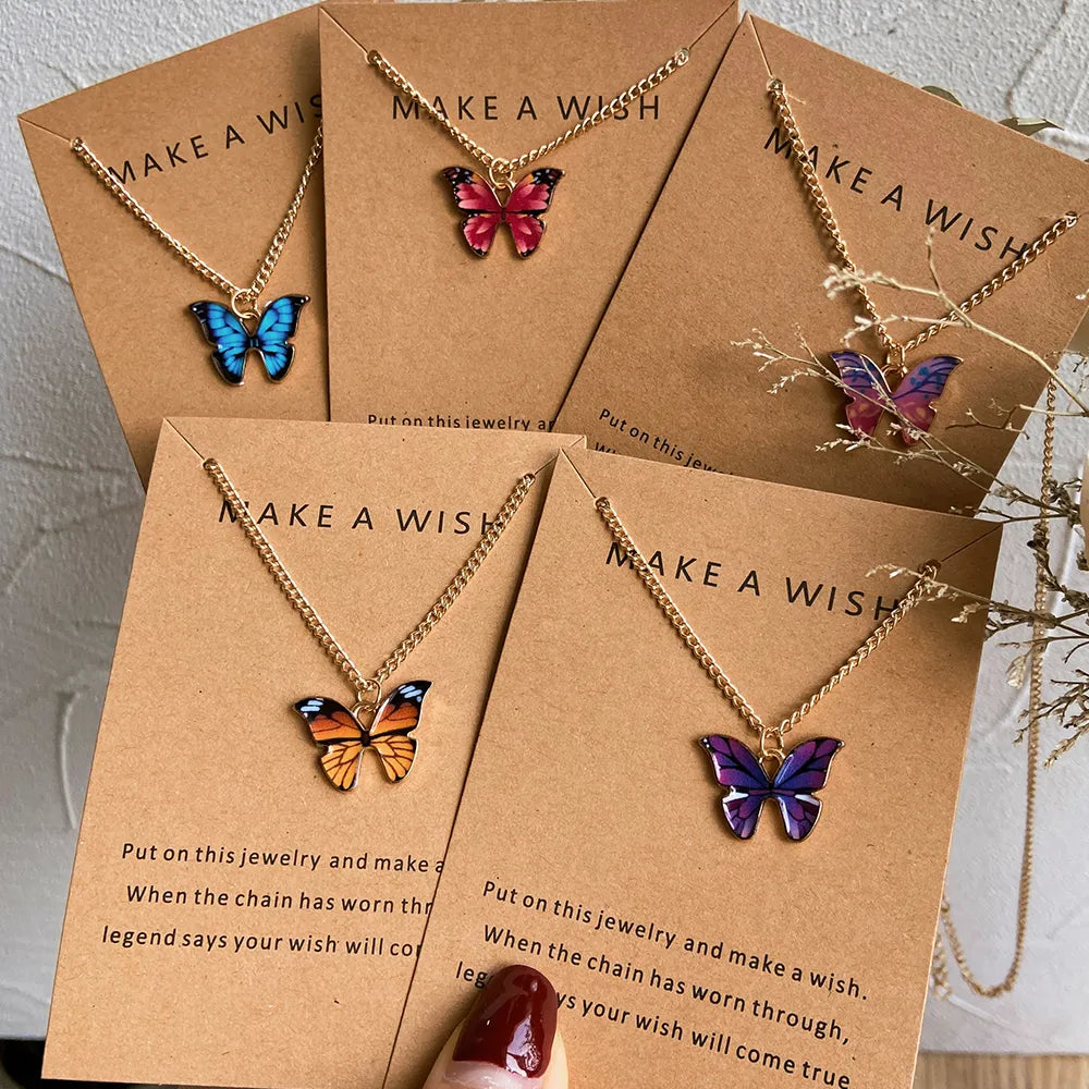 Butterfly Necklaces