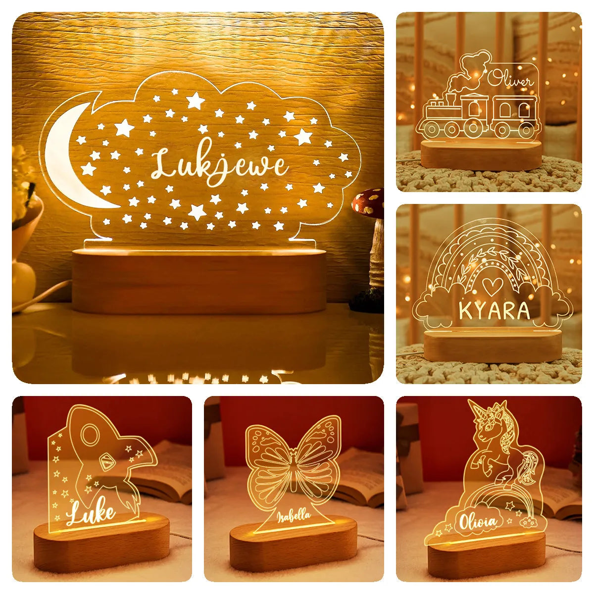 USB Night Light Lamp