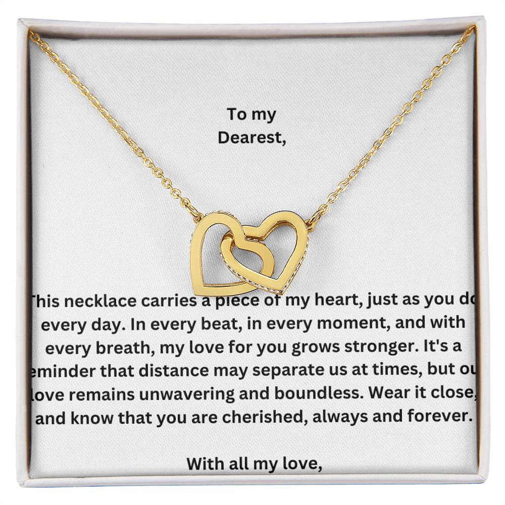 To My Dearest Love Knot Necklace