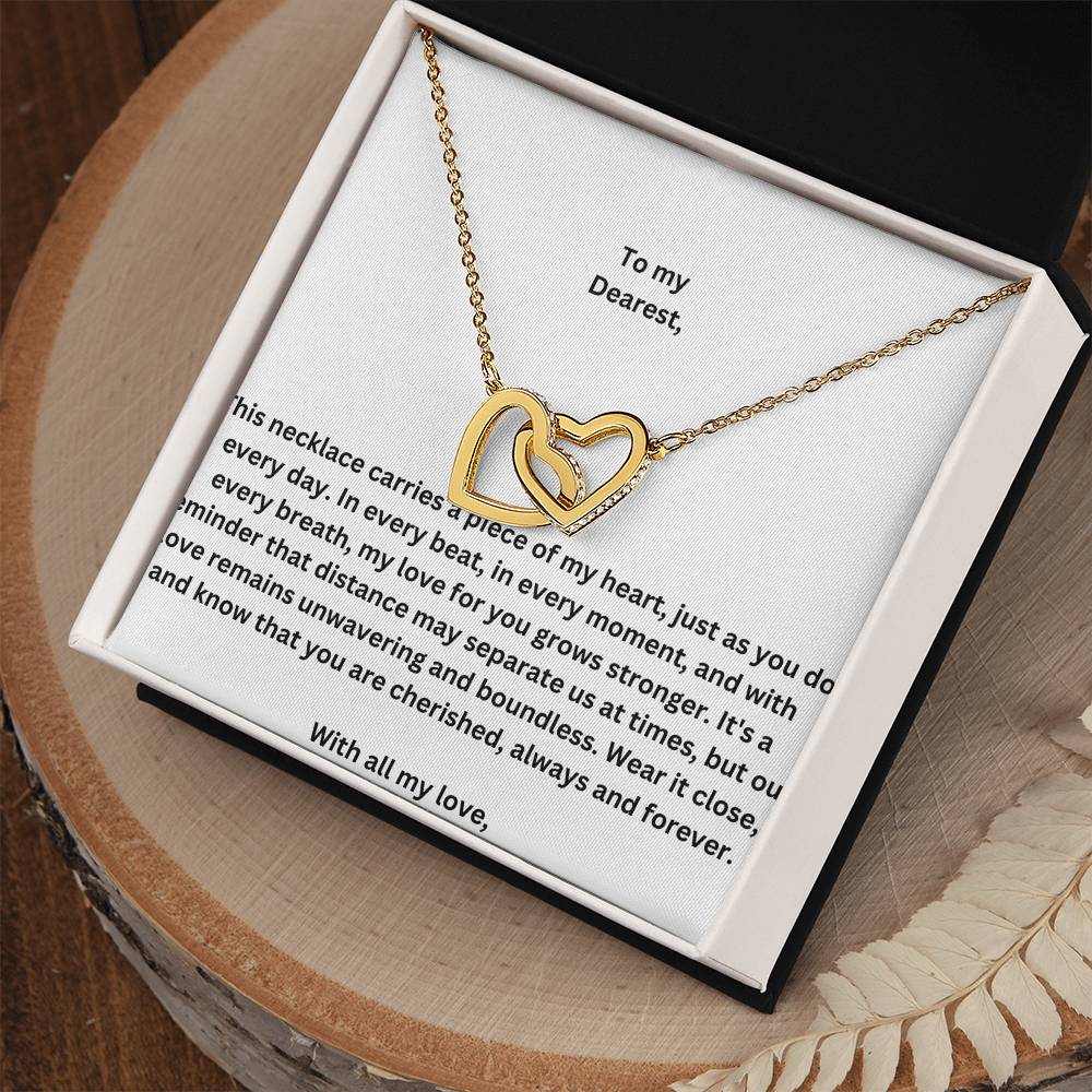 To My Dearest Love Knot Necklace