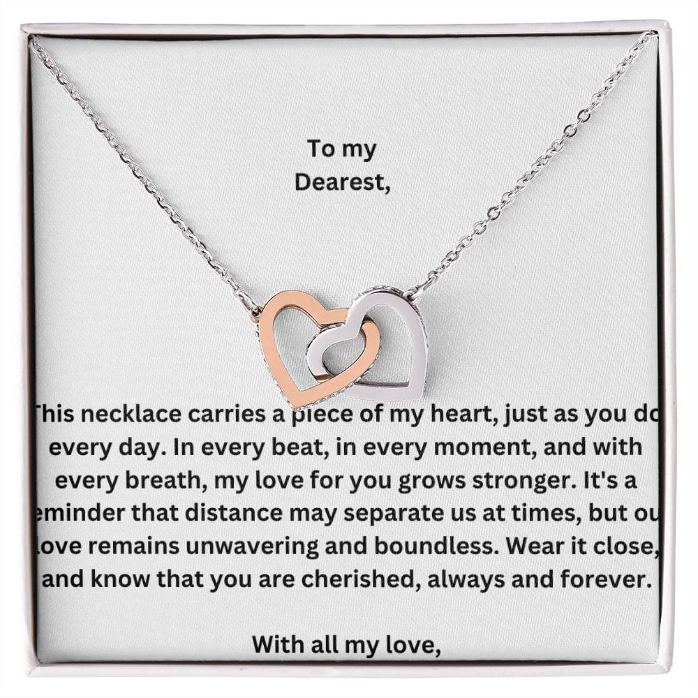To My Dearest Love Knot Necklace
