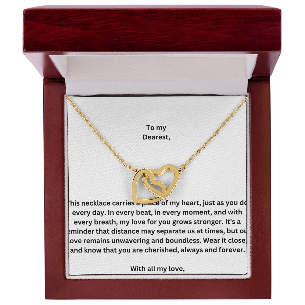 To My Dearest Love Knot Necklace