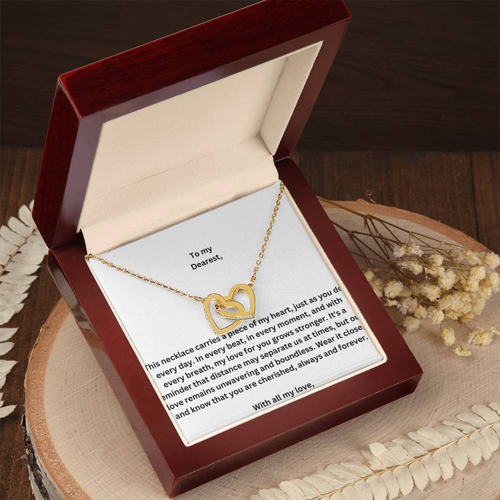 To My Dearest Love Knot Necklace