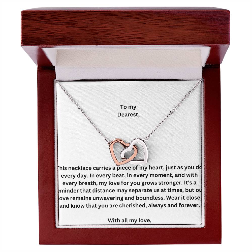 To My Dearest Love Knot Necklace