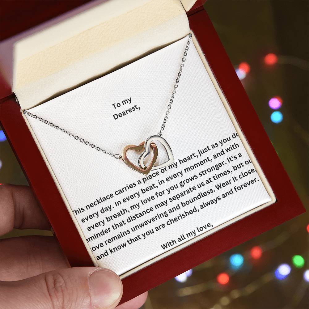 To My Dearest Love Knot Necklace